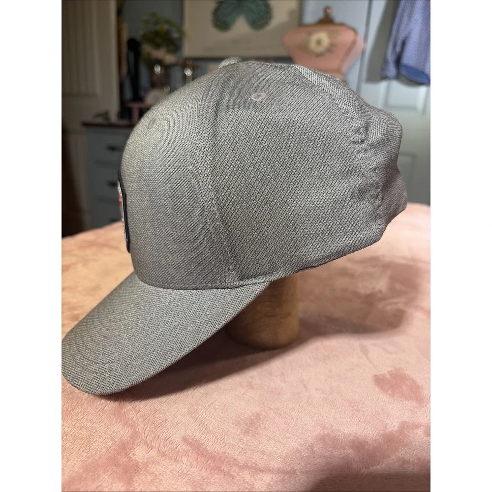 Travis Mathew Snapback Trucker Golf Hat Est MMVII California Patch Charcoal